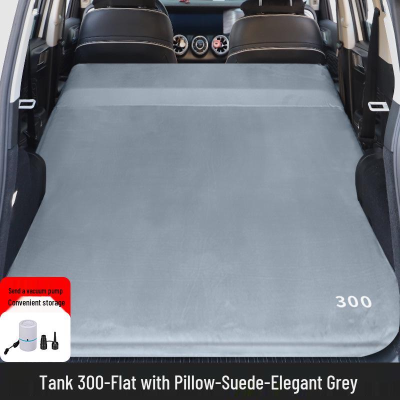 Tank 300 Automatic Inflatable Car Camping Mattress - Trunk Air Bed Travel Sleeping Solution
