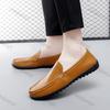 Fashion Large Size Men's Casual Shoes 2025 Spring Summer New Lightweight Comfortable Slip On Flats Soft Sole Non Slip Vulcanized Shoes