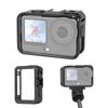 Quick Release Protective Cage for Action 6 Camera Frame with Cold Shoe Mount for Accessories Durability Construction