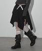 GROWHIDE Rosen Folding Lace Full Midi Skirt_Black