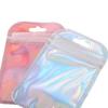 10Pcs Plastic Laser Colored Jewelry Packaging Bag Handmade Beads Bag Package