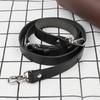 Genuine Leather Black Tan Blue Bags Strap Adjustable Replacement Crossbody Straps Sliver Hardware for Women DIY Bag Accessories