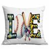 New Baseball Peripheral Printed Pillowcase Home Living Room Sofa Pillowcase Cushion Cover
