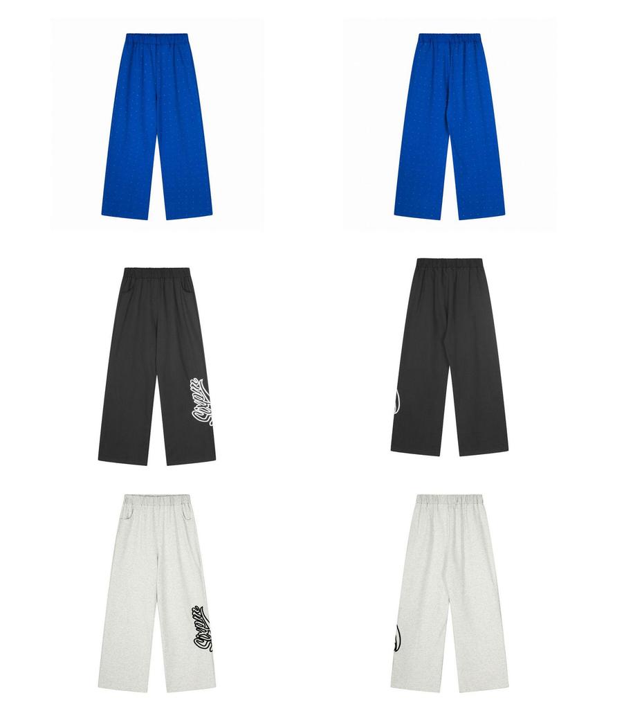 6PM Vyšívaná mikina s kapucí a tepláky Hip Hop Pánská sportovní souprava