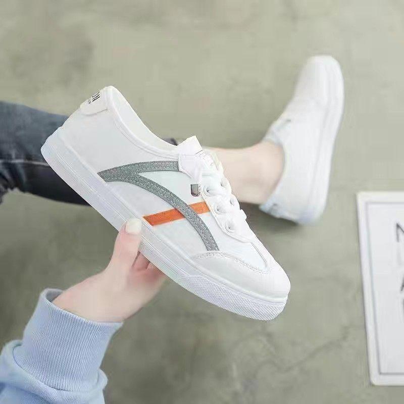 Board shoes women's white shoes net shoes women's summer new models new mesh casual shoes breathable flat bottom thin Korean version versatile