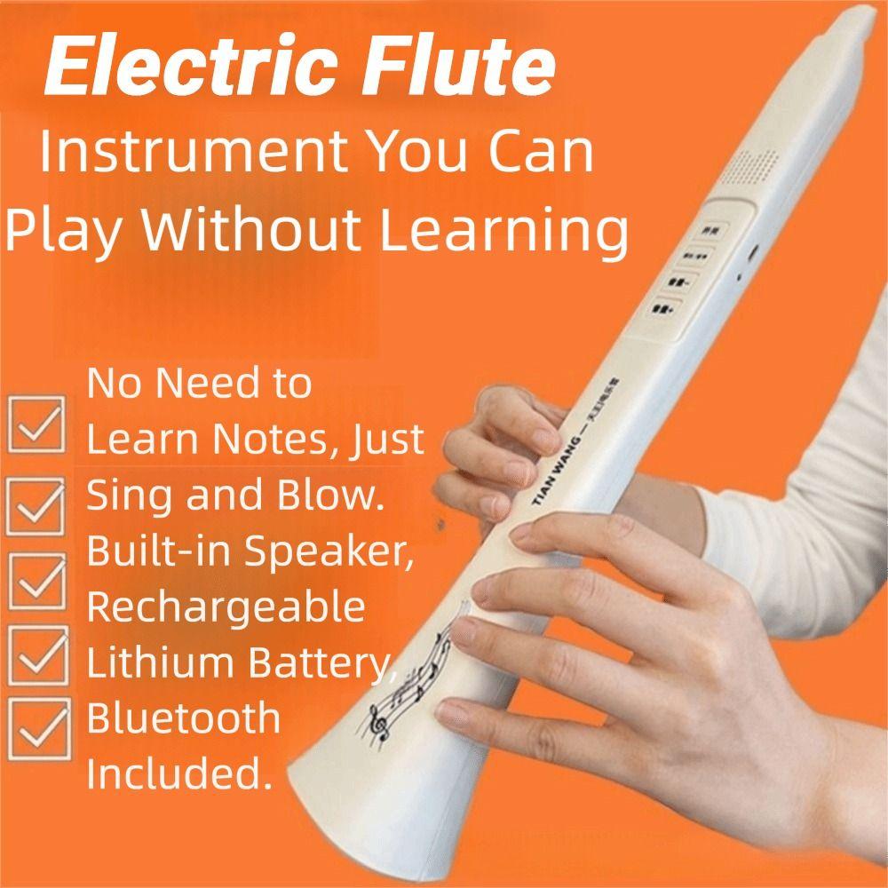 Bluetooth Connection Electronic Wind Instrument  Imitation of Various Musical Instrument