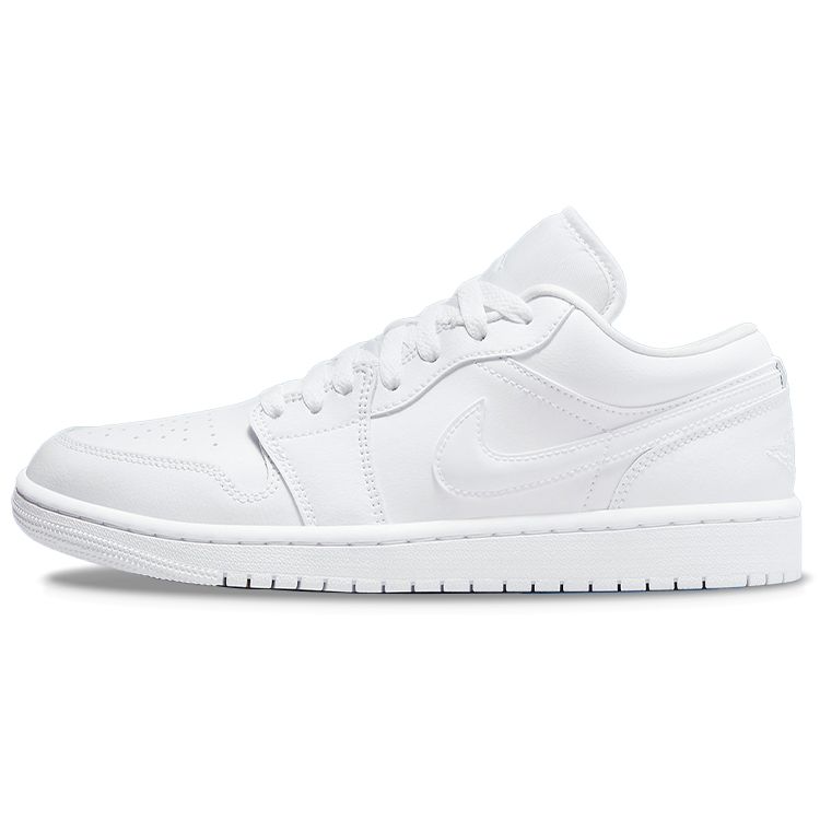 Air Jordan 1 Low Triple White Women Sneakers DV0990-111