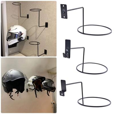 1Pcs Storage Display Hat Bracket Wall Mounted Helmet Hanger Durable Cap Holder Rack