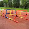 Children's Adjustable Football Training Hurdles - Small Jumping Frames and Obstacle Course Equipment
