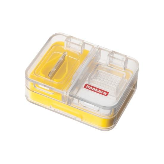 Portable Multi-Functional Medicine Box Pill Organizer Clear Design Airtight Moisture-Proof Compact Pill Dispenser with Cutter