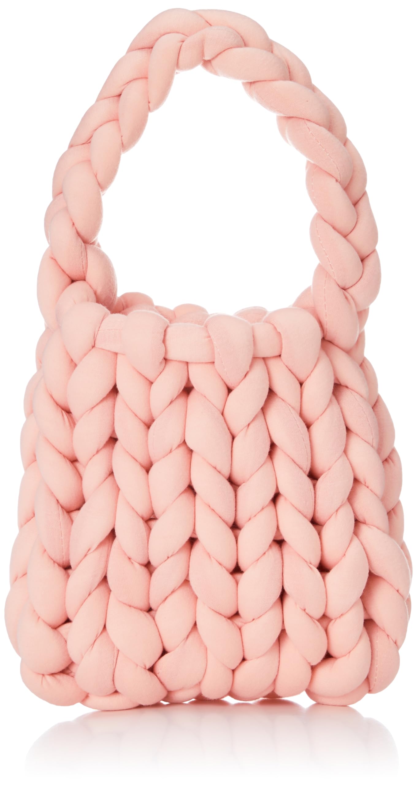 

Мини-сумка Cuco из пушистой пряжи в спортивном стиле, крупной вязки 2353111210 Розовый (320)