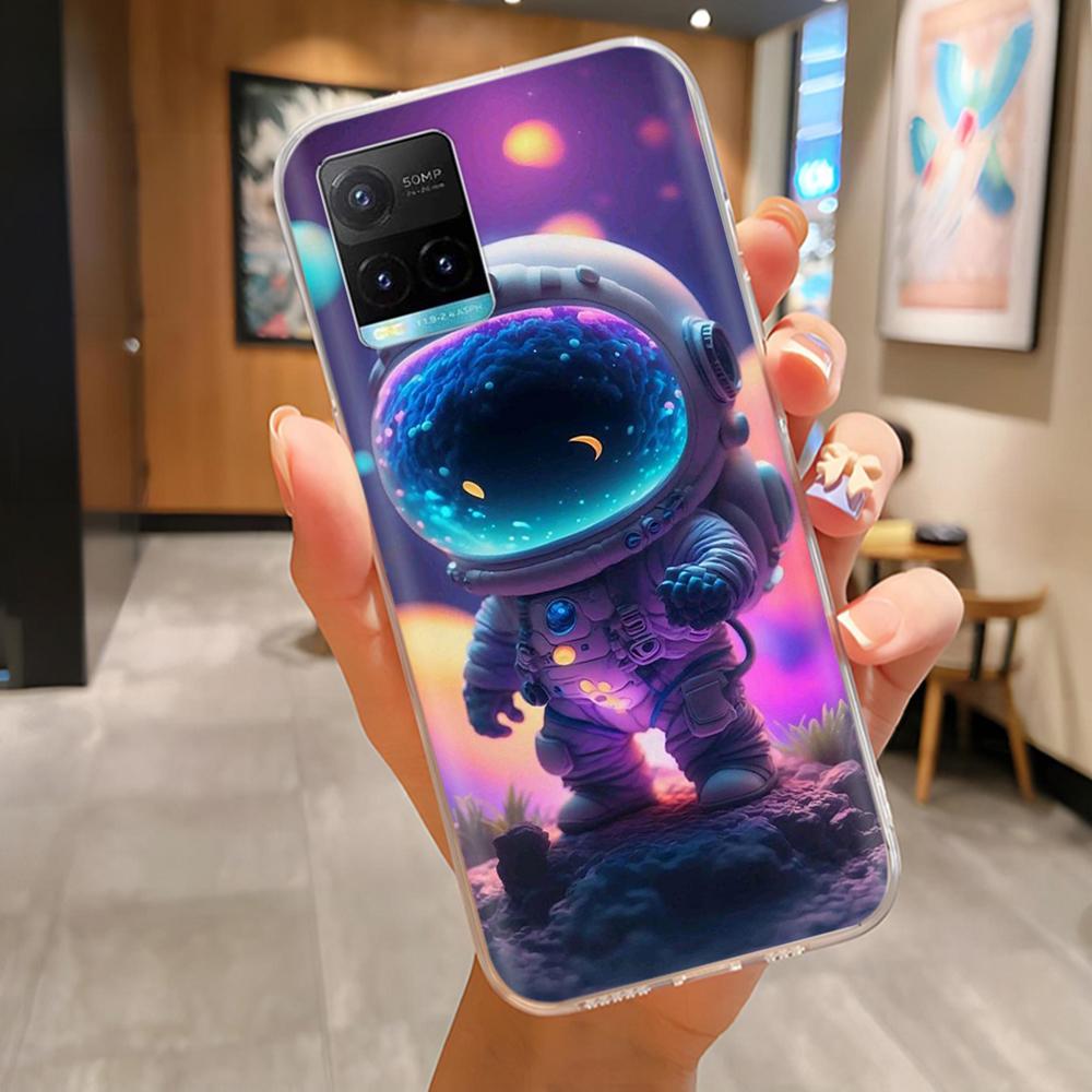 For Vivo Y21 2021 Y33S Phone Cover High Quality Silicone Case Funda For Vivo y33s y21 Y21s Back Cover Casing Protector Coque