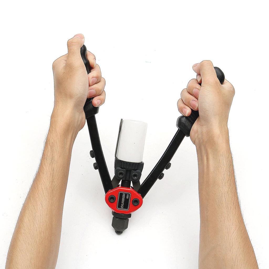 Buy 4 In 1 Hand Riveter Tool Threaded Rivet Nut Gun Insert Manual ...