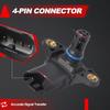 MAP Sensor Manifold Absolute Pressure 13627560063 13627585492 for BMW 2007-2016 335i X5 535i L6 3.0L, 2011-2015 550i 750Li V8 4.4L & 760Li V12 6.0L