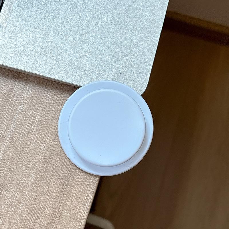 

Solid Color Plastic Magnetic Mobile Phone Airbag Bracket Simple Desktop Bracket Macaron Lazy Ring