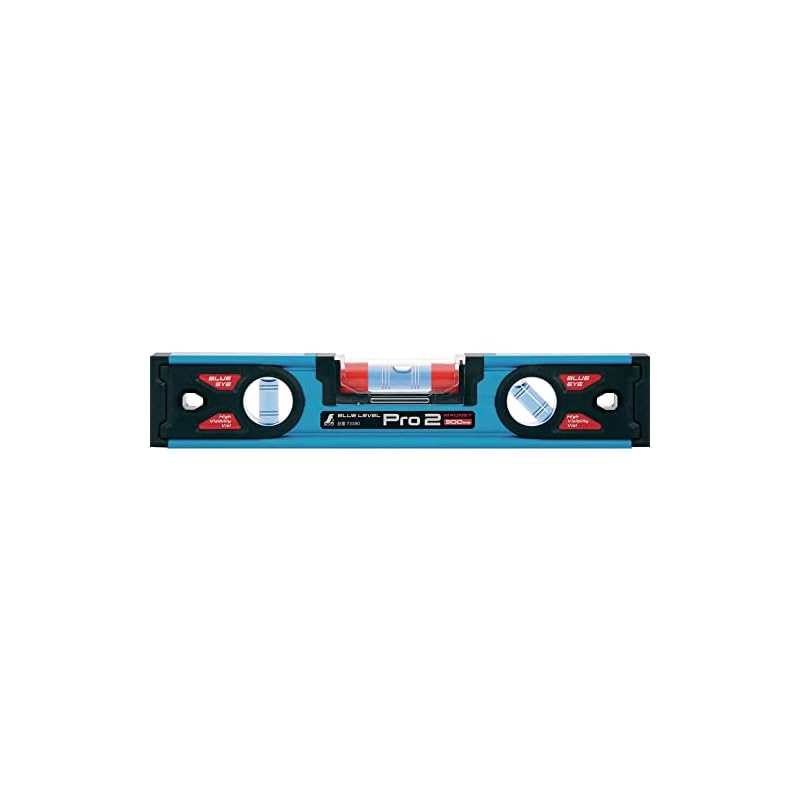 Shinwa Sokutei Blauw Niveau Pro2 300mm met Magneet 73380