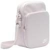 Nike Heritage Nylon With Polyester Crossbody Bag, Shoulder Bag Regular Unisex Platinum Purple & Peak White Casual DB0456-019