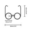 Pet Sunglasses Retro Dogs Round Sunglass Cosplays Accessory for Cats Small Dogs