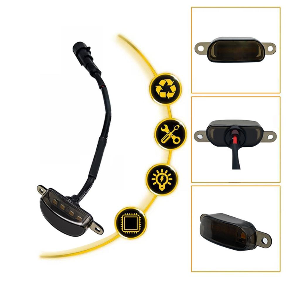 

Сигнальная лампа в стиле Raptor, дымчатая янтарная лампа с креплением на гриль для внедорожников Jeep 2003–2021/Ford/Toyota