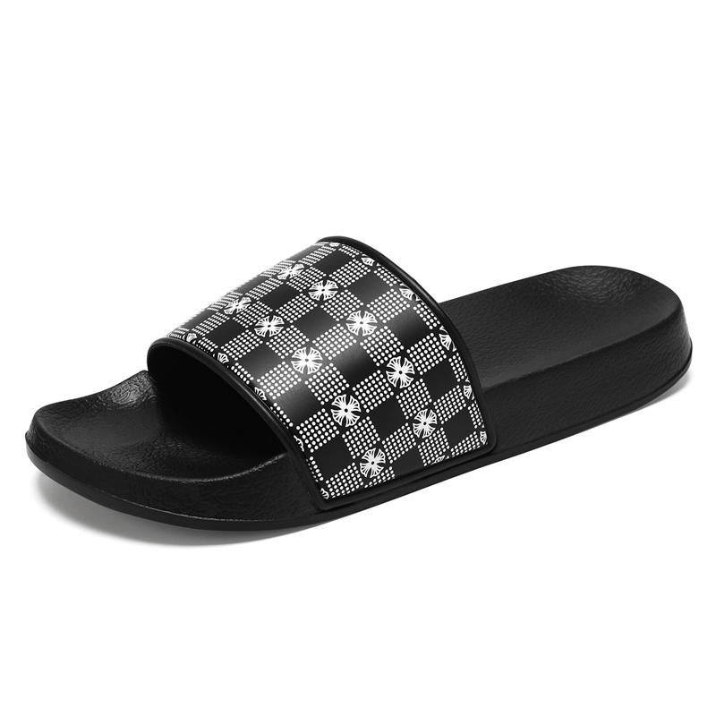 Summer Fashion Slippers Men's Sports Casual Shoes Plus Size Bathroom Non-slip Indoor Family Bathroom Sandals Non-slip Men