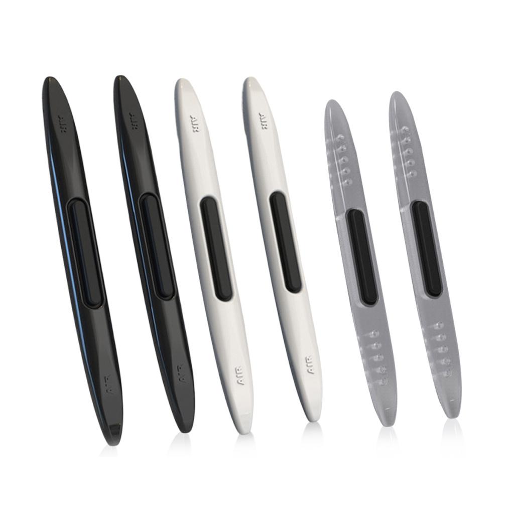 2 Pieces Car Door Protector Scratch Collision Strips Guard Shield Removal Anti-rub Silicone Stickers Vehicles
