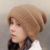 Women's Winter Knit Beanie: Versatile, Fashionable, Warm, and Cold-Proof for Taiwan, Japan, and Korea Markets