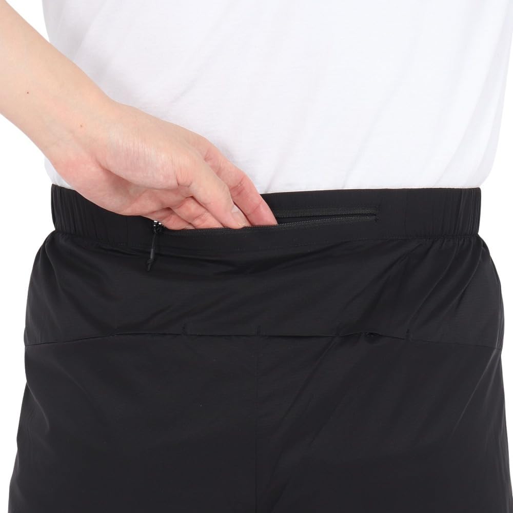 The North Face Swallowtail Vent Long Size XL Pants, Men's, Water-Repellent, Lightweight, Windproof, Anti-Static, Black,