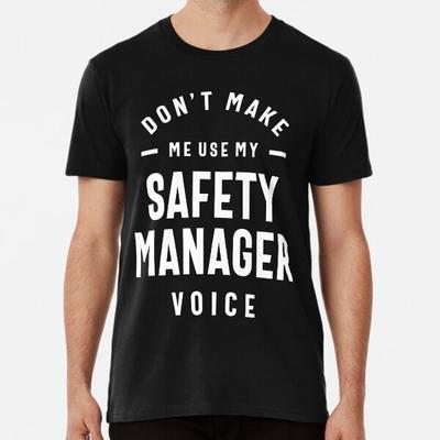 Safety Manager Job Title Gift T-Shirt S-5XL Best T-Shirt