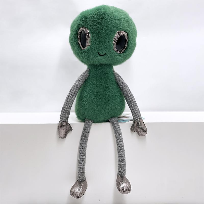 Weltraumserie Außerirdischer Plüsch UFO-Ornament Sternenhimmel Cowboyhut Erdnuss-Puppe Geburtstagsgeschenk
