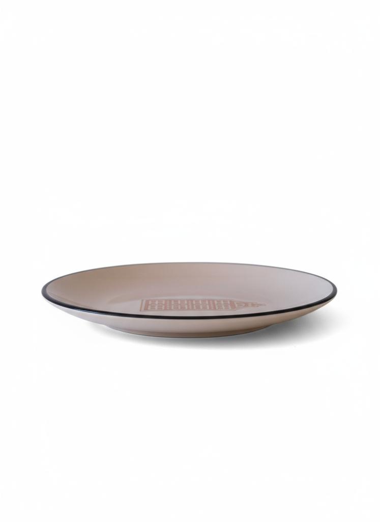 Breakfast Plate Dessert Plate Ø19.5 Cm Ceramic Serving Plate