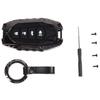 Mech Black Zinc Alloy Key Shell Cover Case For Toyota Tundra +