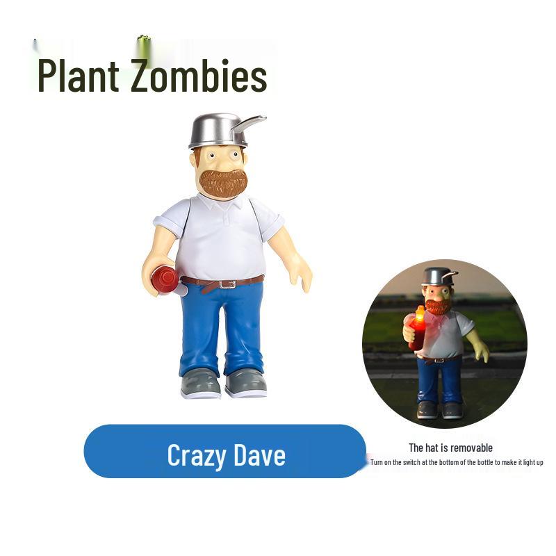Plants Vs. Zombies Toy Set: Bewitching Mushroom, Fish Hook, Grassland Mine, Flaming Tree, Poison Pea