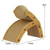 Cat Scratcher Pad Furniture Protector Corrugated Scratch Ball Pet Supplies Crafts Training Toy for