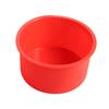 4Pcs 4 in Cupcake Mold Reusable Baking Pan Baking Tool Round Silicone Cake Pan  Pudding
