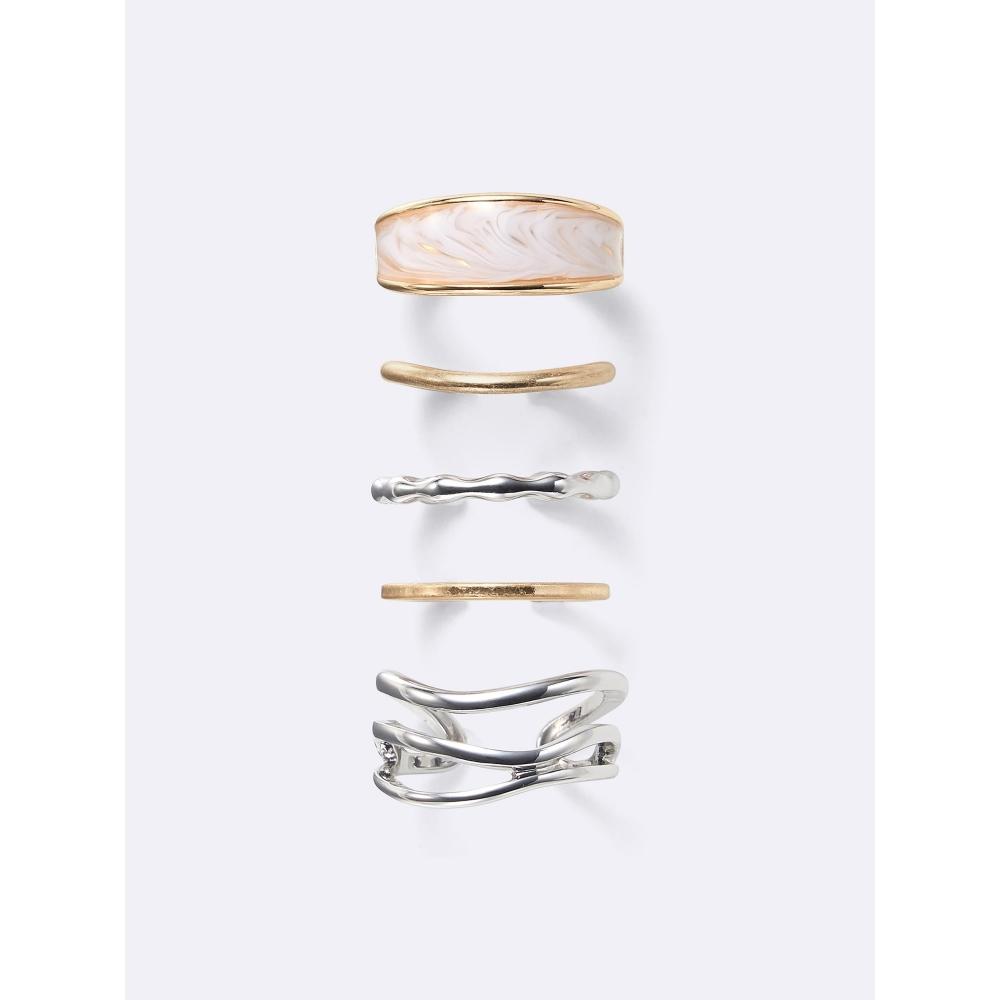 

Кольцо Gu By Uniqlo Color Metal 5p 65 BLUE/ONE SIZE