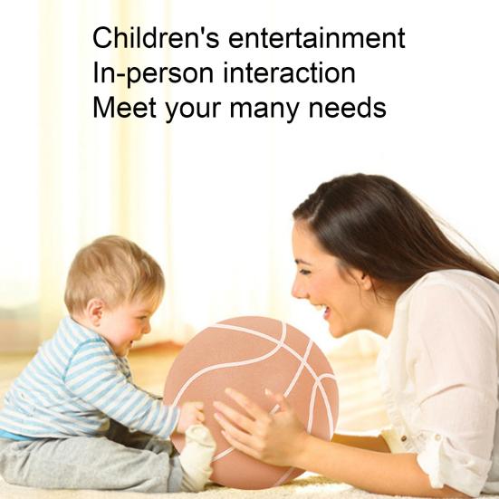 Stille Basketbal Hoge Rebound Laag Geluid Binnen Kinderen Dribbeltraining Ongecoat