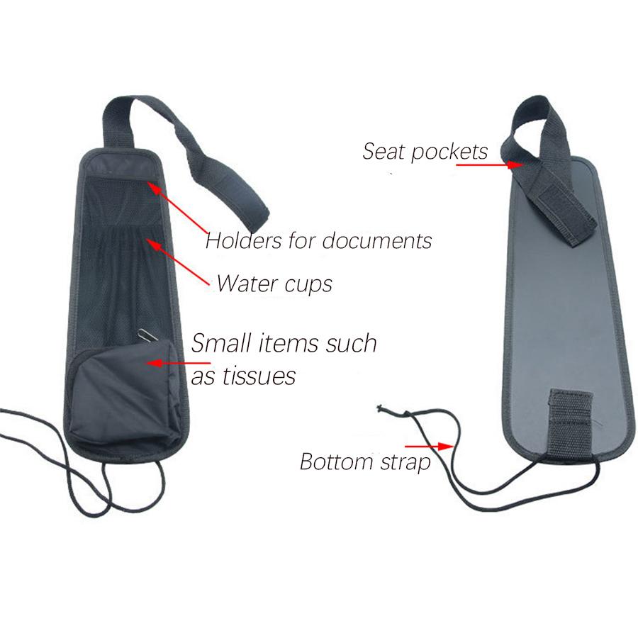 

Боковой органайзер для автомобильного сиденья Оксфордские сумки Автомобильные разные сумки 13.5*50CM синий