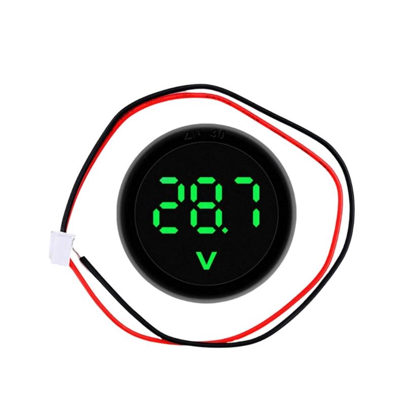 High Precisions Voltmeter Circular Voltage Gauge Meter With 4V 100V Ranges For Circuit Diagnosis And Equipment Maintenance