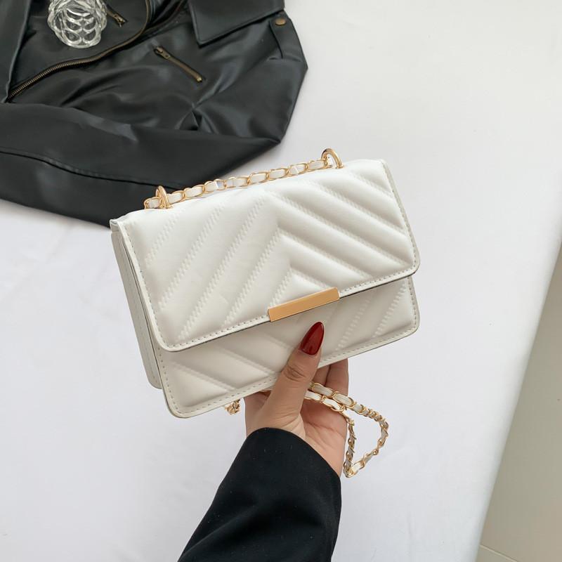 Fashionable Pu Leather Shoulder Bag For Women Trendy Street Style Crossbody Bag