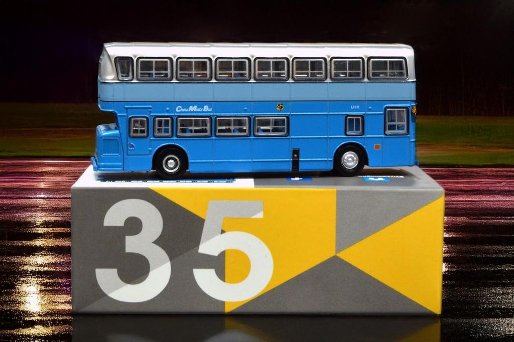 Tiny City Scale Diecast Model Daimler Fleetline CMB Alexander Bus 1/110 Car (113) Double-Decker (BL4959)