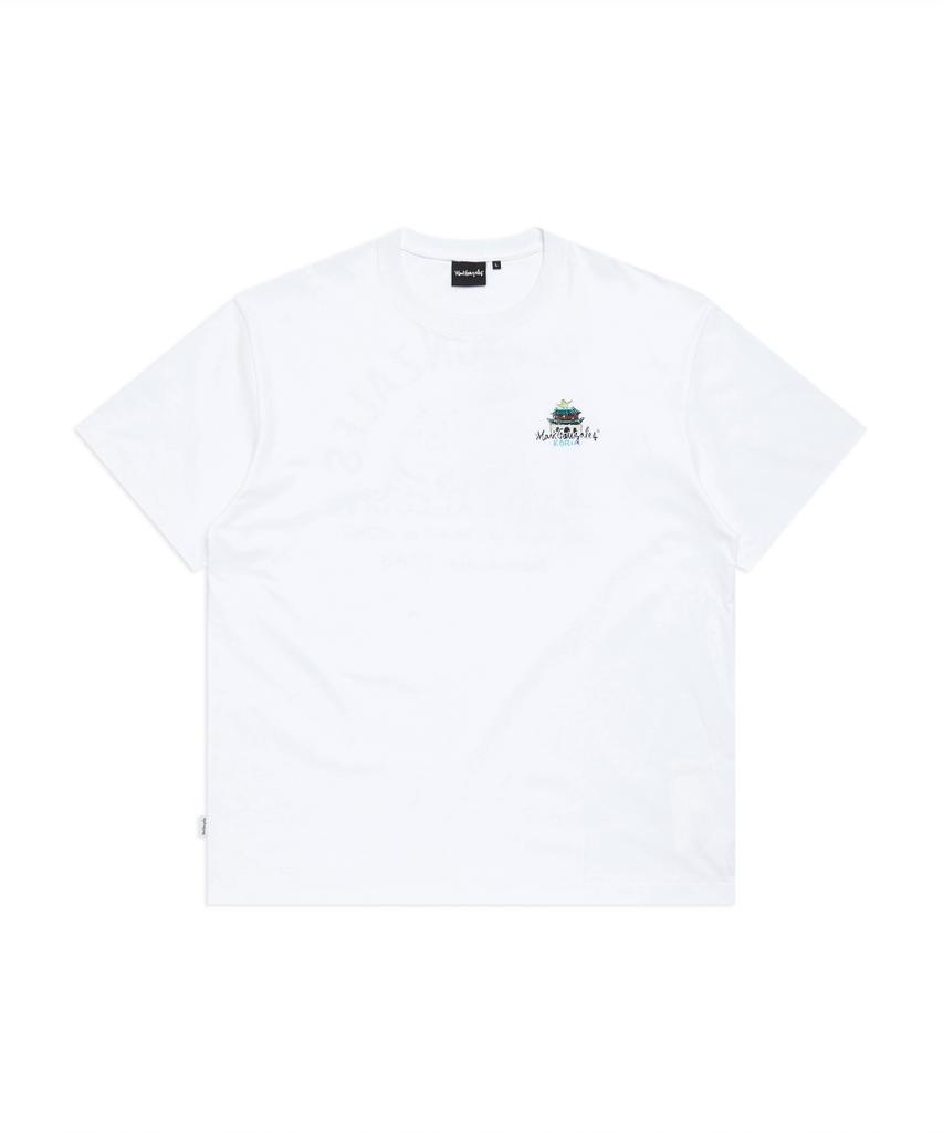 Mark Gonzales Korea Edition Gwanghwamun Short Sleeve T-Shirt - White