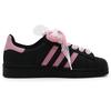 adidas Originals Superstar 2 Skateboard Shoes Women's Low Top Black/Pink JH9977(Team52-S-BOX)