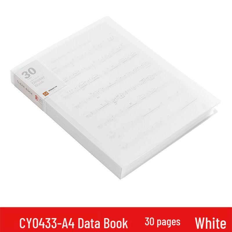 A4 Transparent Multilayer Insert Pockets Folder for Student Documents & Certificates