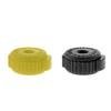 9Pieces ABS Drum Set Cymbal Nuts Knobs Quick Assembly Mate Replacement Accessories for Performers Beginners