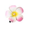 Plastic Gradient Flower Hairpins Mid Size Girls Duckbill Clip Cute Flower Hair Clip  Streetwear