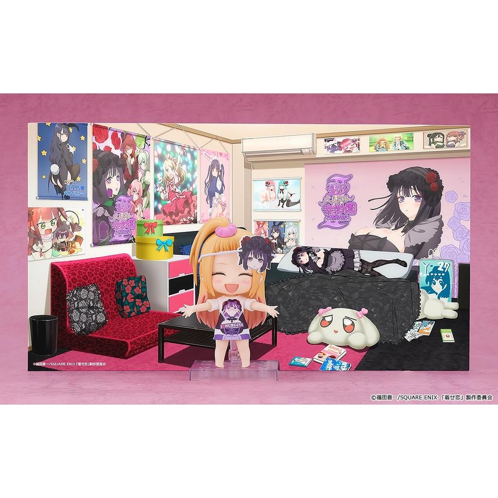 Nendoroid Figure: My Dress-Up Darling Marin Kitagawa Full Graphic T-Shirt Ver. - Non-Scale Painted Plastic Action Figure