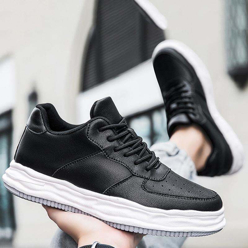 Fashion Men Elevator Shoes 6cm Height Increase Shoes 8cm Invisible Height Increasing Shoes Fashion Low Top Boots Lace Up Sneakers Shoes