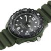 Citizen Q&Q Analog Solar Radio-Controlled Watch Waterproof Date Urethane Band Men's Khaki