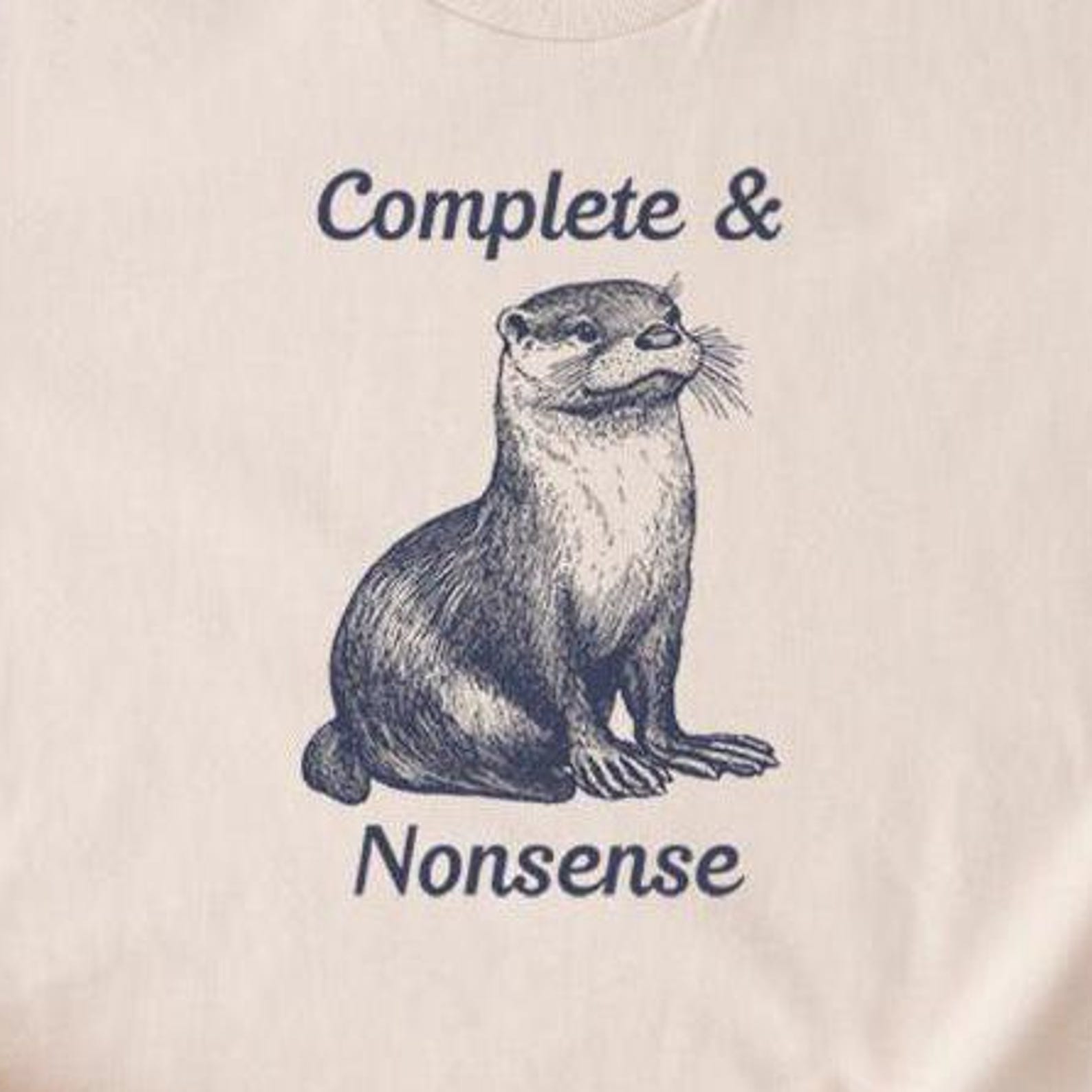 Complete Otter Nonsense Graphic T-Shirt 2XL