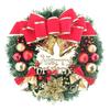 Wreath Christmas Merry Garland Xmas Front Door Wall Decoration Ornament Bell